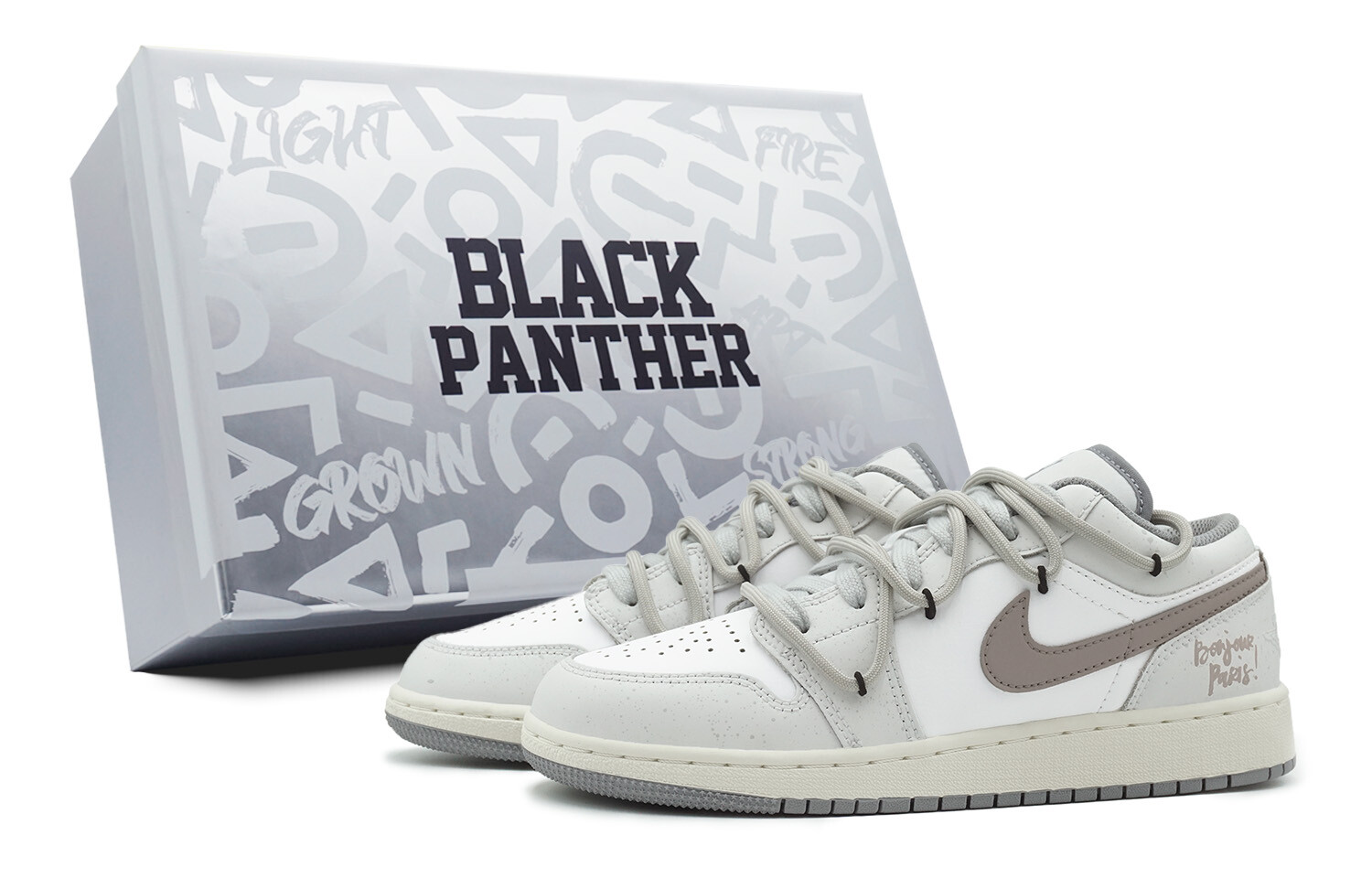 Женские кроссовки Jordan Air Jordan 1 для скейтбординга, White