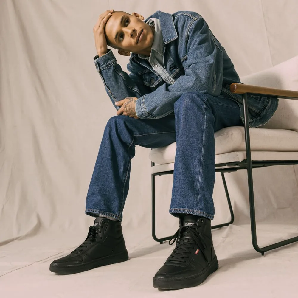 Мужские кроссовки Levi's Drive Hi, белый — фото 2