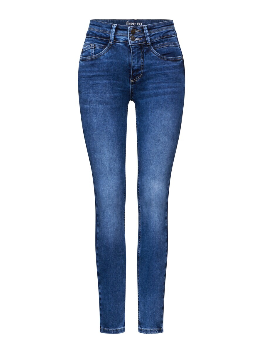 

Джинсы STREET ONE Slim fit Jeans, синий деним