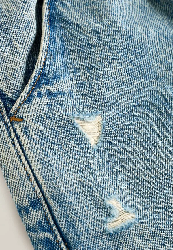 Джинсы свободного кроя с застежкой-молнией Next, Denim Tint — фото 4