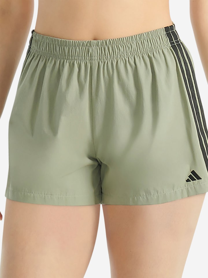 Тканые шорты-боксеры - Sport Active Essentials в серебристо-галечном цвете adidas — фото 2