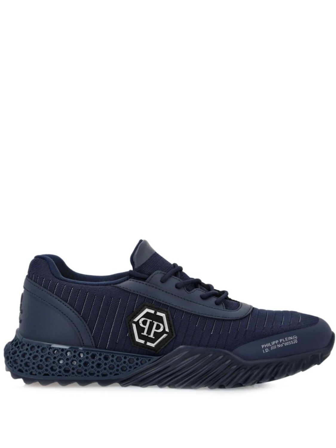 

Philipp Plein кроссовки Runner Hexagon, синий дубль