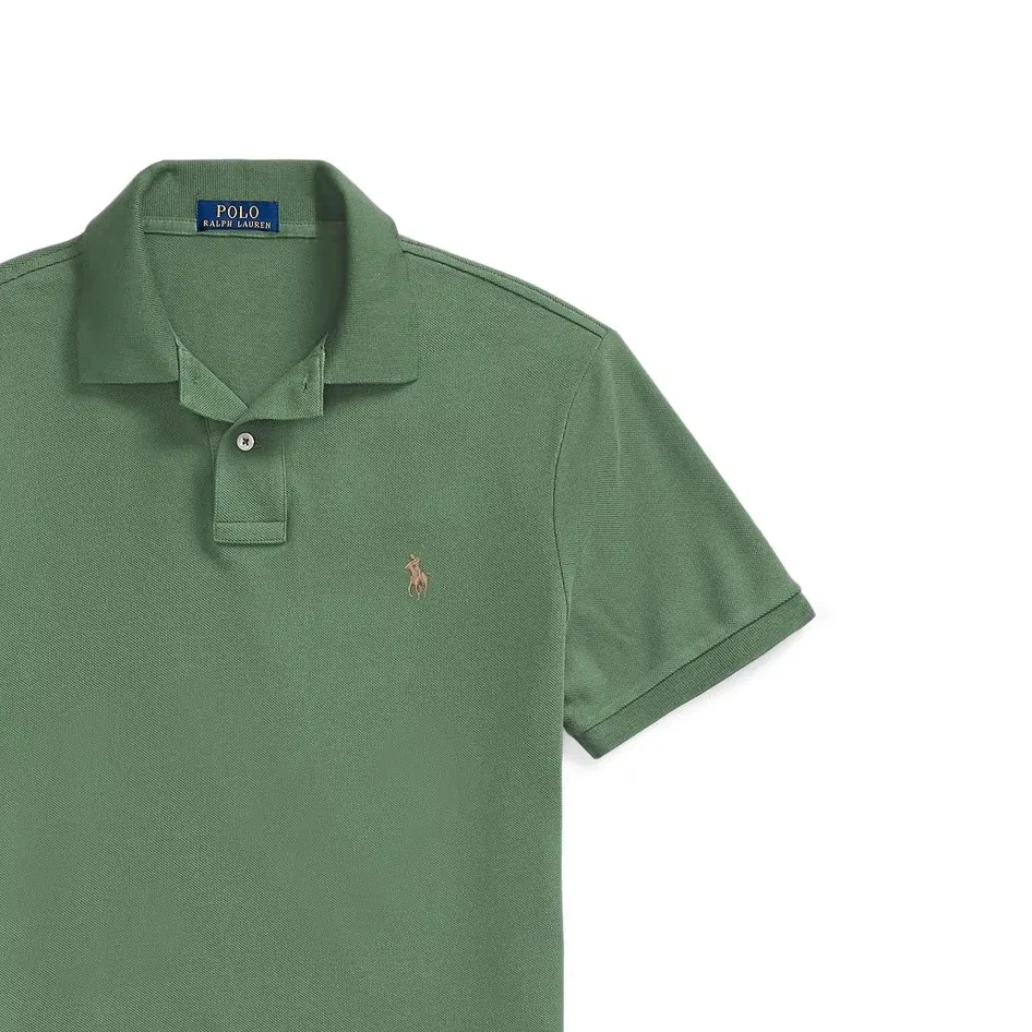 Поло мужское Green Polo Ralph Lauren — фото 3