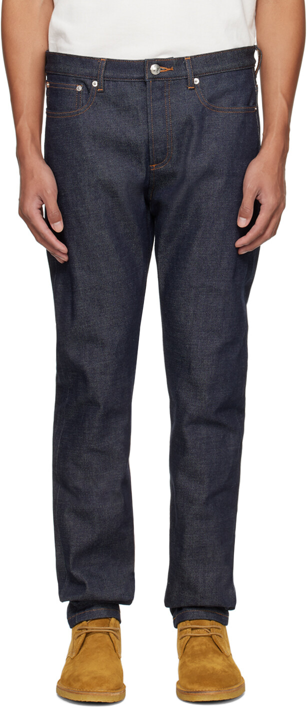 

Темно-синие джинсы Petit New Standard ТАЛИЯ A.P.C.