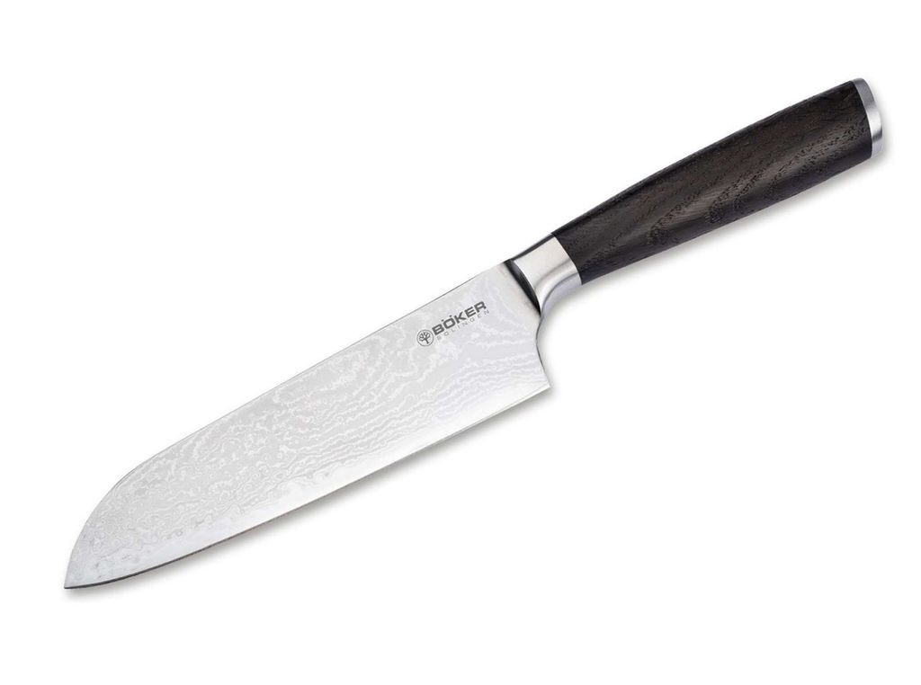 

Böker Solingen Böker Manufaktur Solingen Master Blade Damascus Santoku Brown