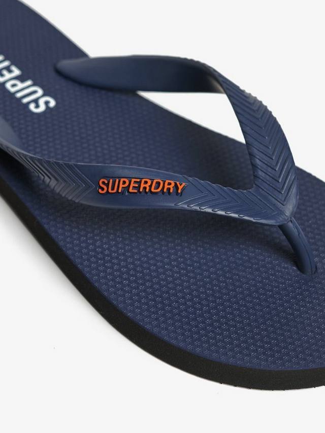 Основные незаменимые шлепанцы Superdry, цвет Nautical Navy — фото 2
