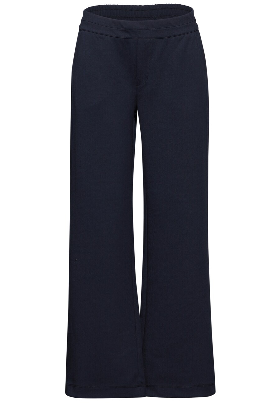 

Тканевые брюки STREET ONE Wide leg Pants, черный