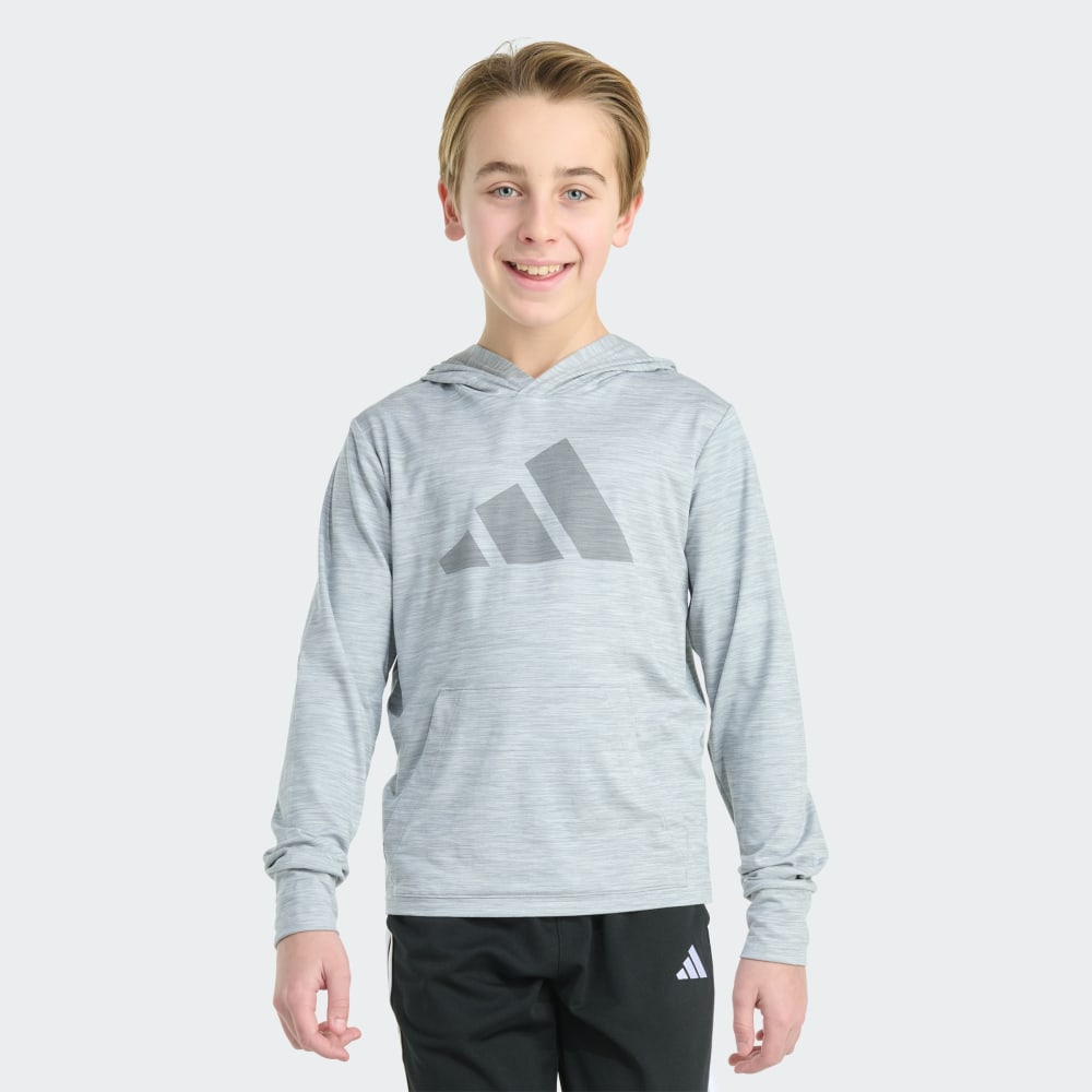

Худи Adidas Long Sleeve All Sport Polyester Pullover Hoodie, цвет Halo Silver