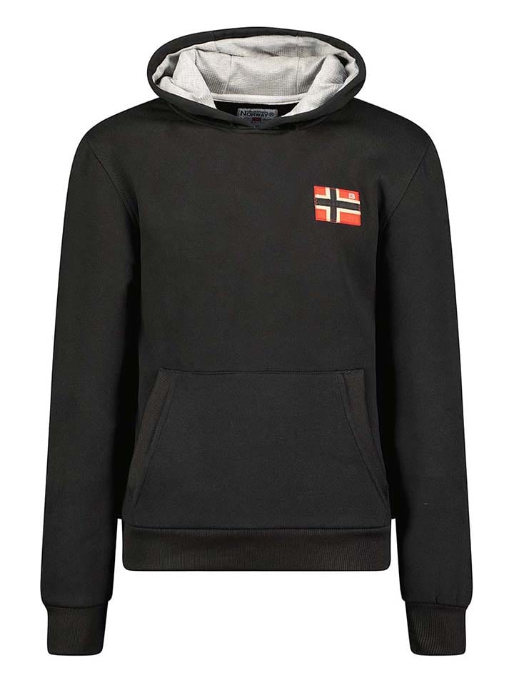 

Толстовка с капюшоном Geographical Norway, черный