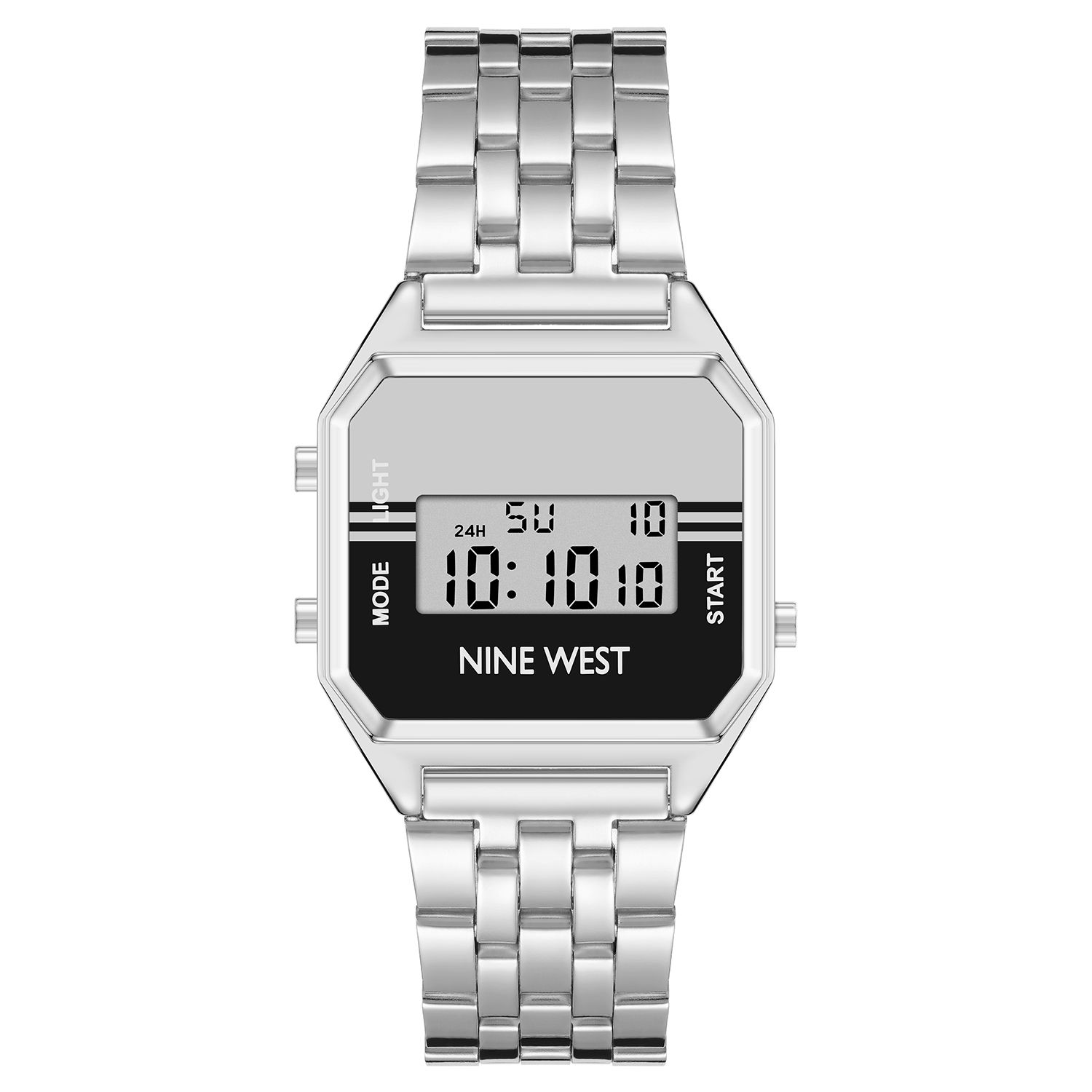 

Серебряные часы для женщин Nine West