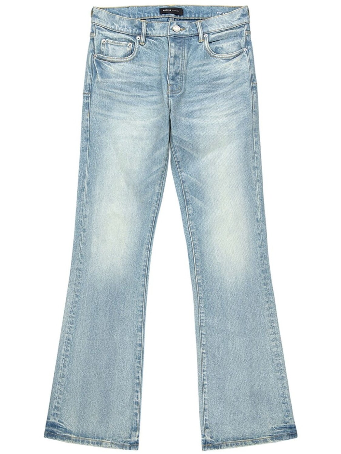 

Джинсы клеш P004 Purple Brand, синий