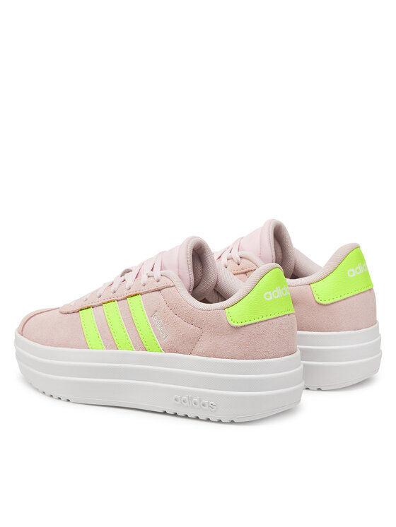 Кроссовки VL Court Bold JI1017 Adidas, розовый — фото 3