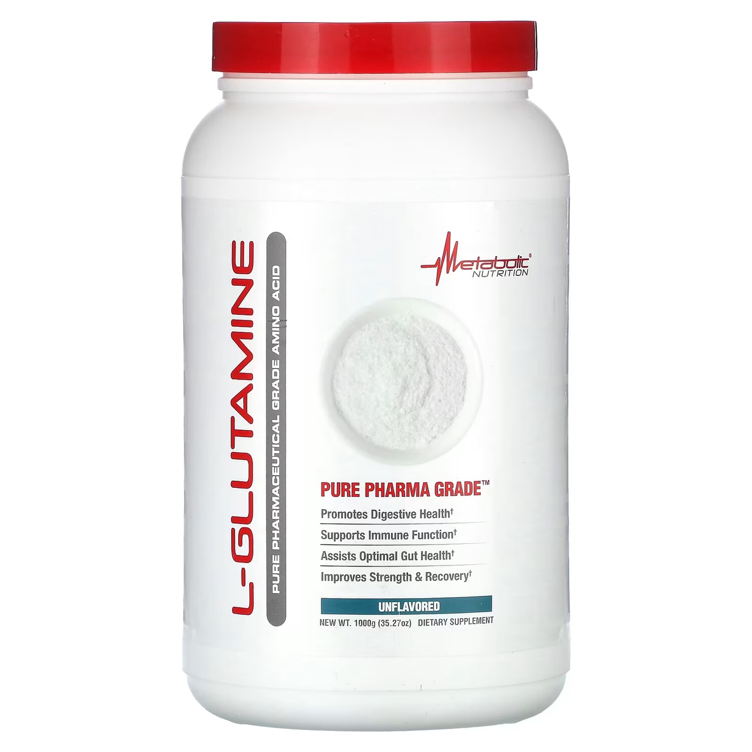 

L-глютамин Metabolic Nutrition, 1000 г