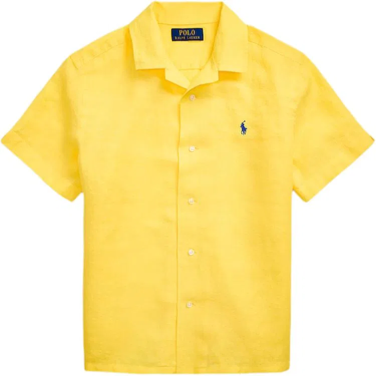Рубашка Polo Ralph Lauren детская желтая