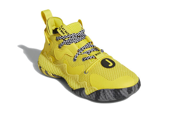 Кроссовки Harden Vol. 6 Adidas, желтый — фото 3