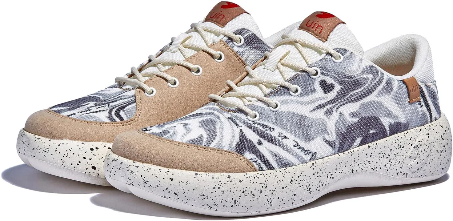 

Мужские кроссовки UIN с художественной росписью, модные, широкий носок, шнуровка, легкие, удобные, для прогулок и путешествий Bartello