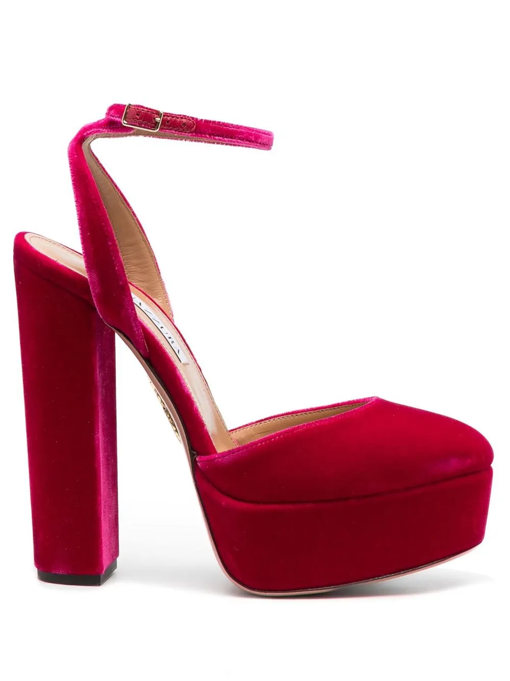 Босоножки So High Plateaus 140 Aquazzura, розовый