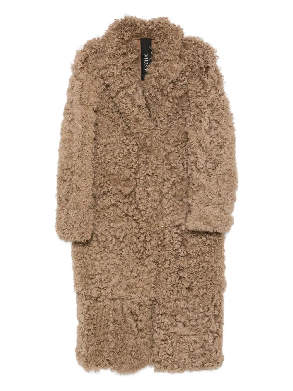 

Однобортная шуба Blancha, нейтральный