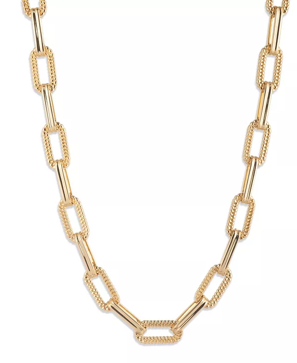 

Ожерелье-Воротник золотистого тона с рисунком «ёлочка» Lauren Ralph Lauren, gold