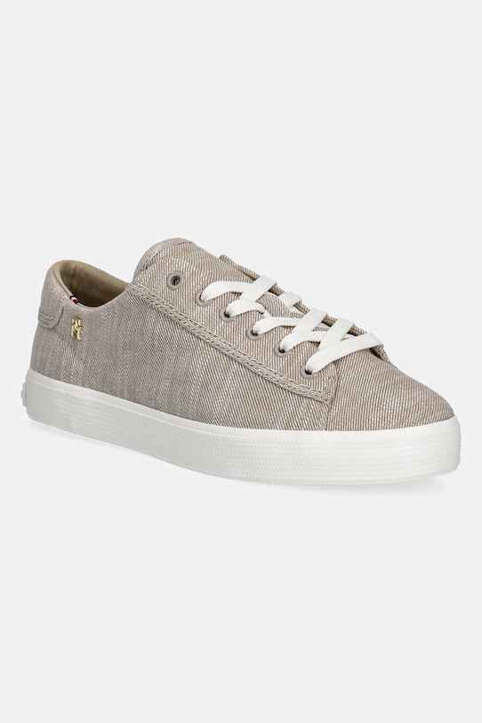 Вулканизированные кеды VULC SNEAKER CHAMBREY Tommy Hilfiger, бежевый