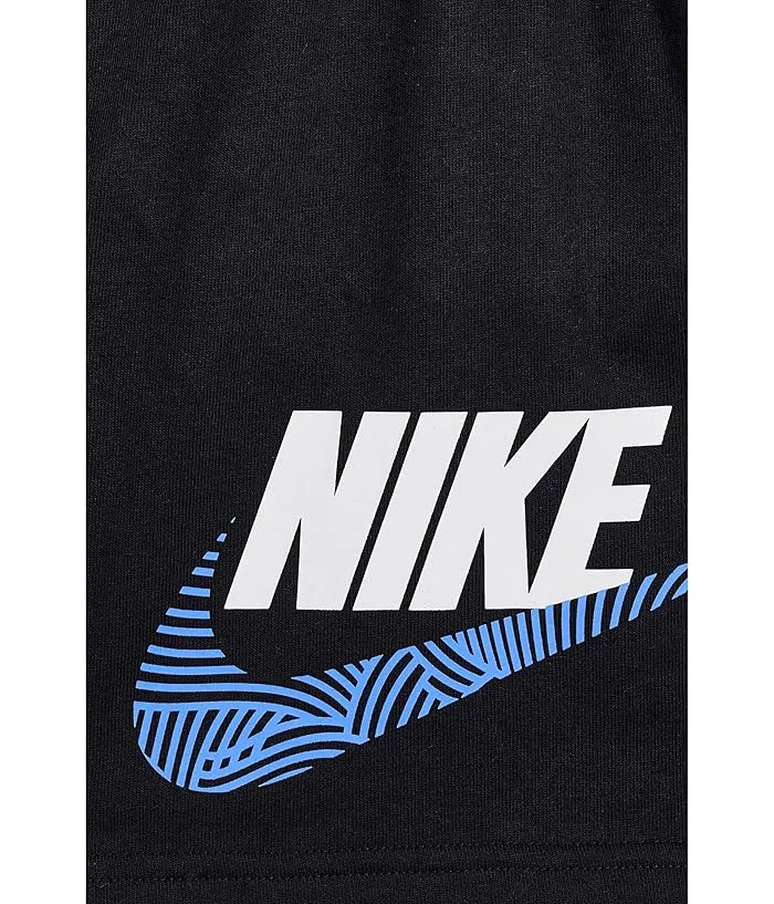 Шорты French Terry Nike Kids, Black — фото 3