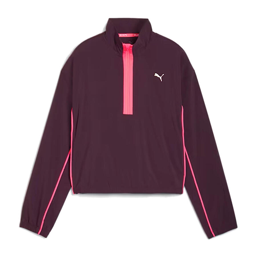 

PUMA Run For Her Fashion Woven 1/2 ZIP беговая куртка