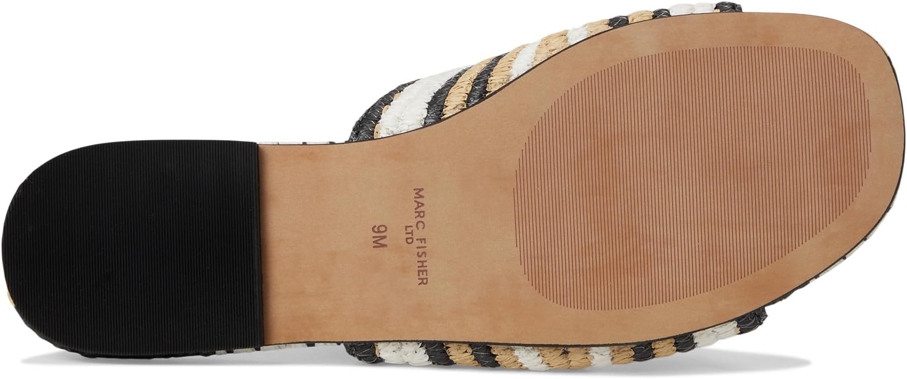 Сандалии Marc Fisher LTD Nottie, цвет Black/Cream/Natural Multi — фото 3