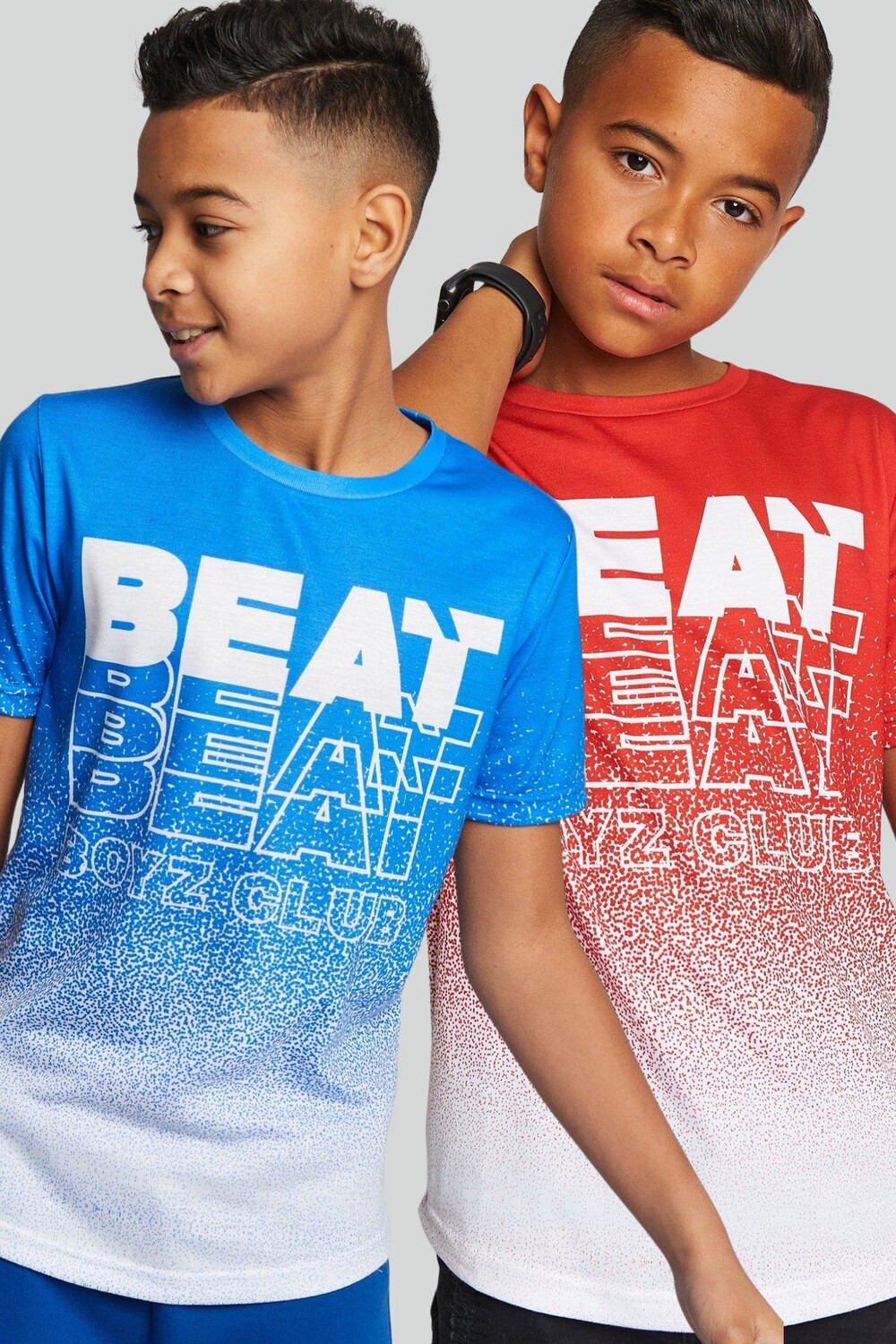 

Комплект из 2 футболок Friction Beat Boyz Club, мультиколор