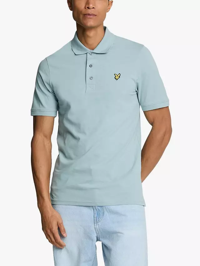 

Поло Lyle & Scott Plain, цвет blue/smoke