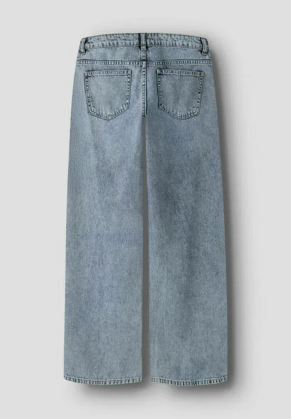 Джинсы Lmtd wide leg straight leg jeans, светло-голубой деним — фото 2