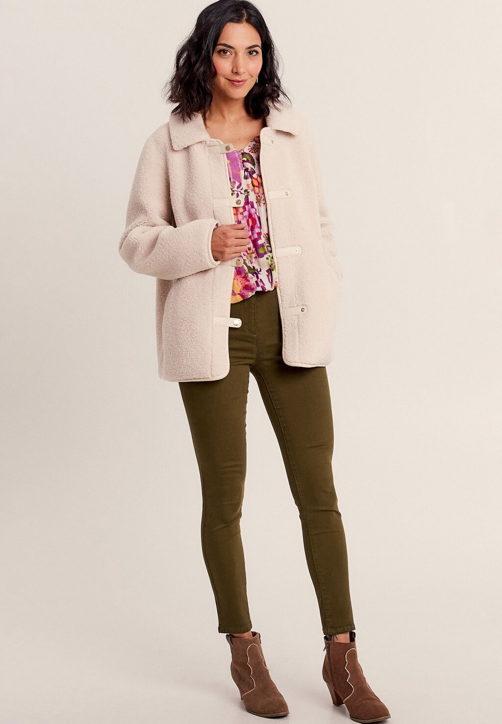 

Джинсы облегающие 5-POCKET Breal, хаки