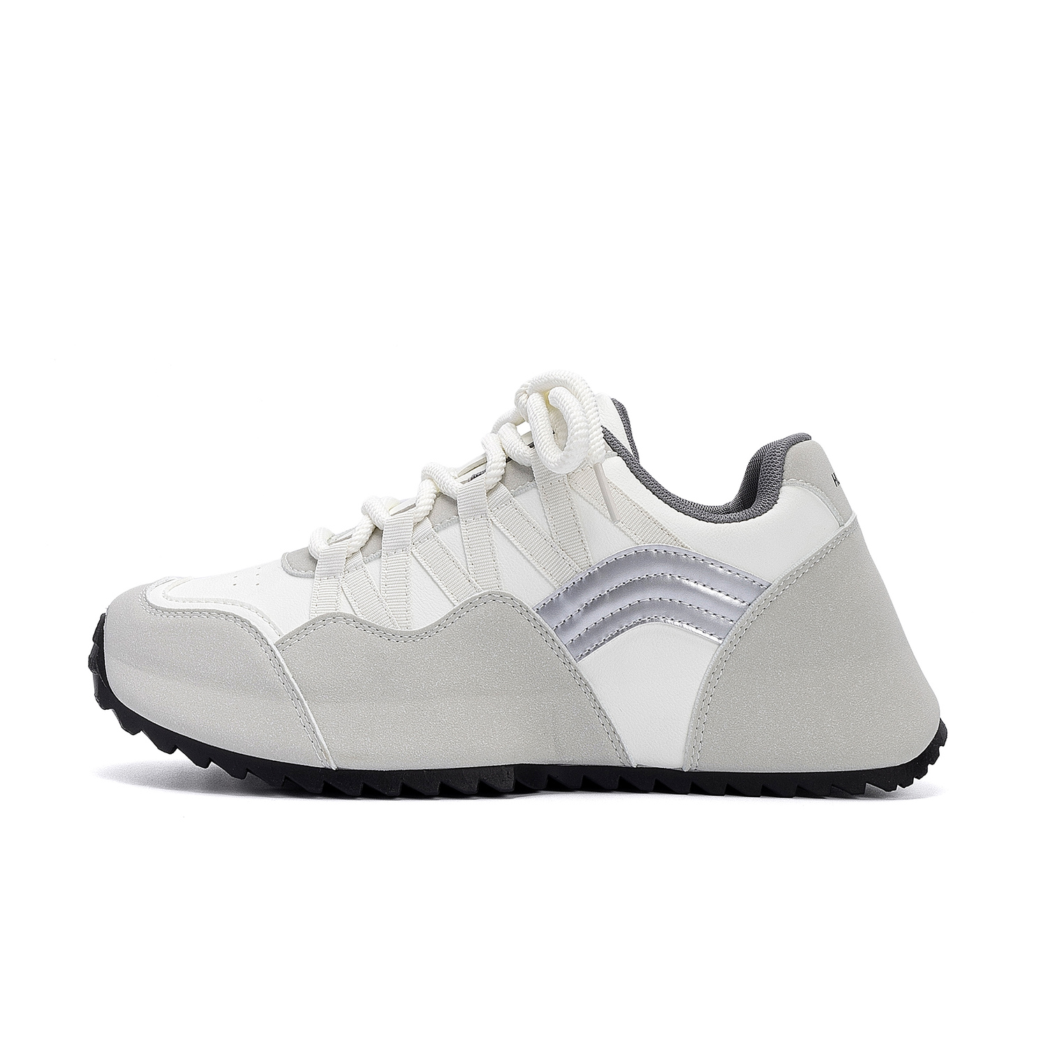 

HUANQIU Дышащие легкие кроссовки Chunky Low Top мужские, цвет Gray Beige