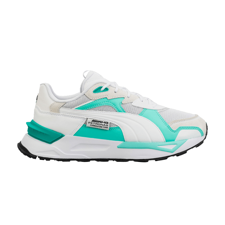 

Кроссовки Mercedes-AMG Petronas F1 x Mirage Sport Asphalt 'White Teal', белый