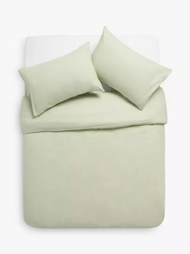 

Постельное белье John Lewis Euan Stripe Brushed Cotton, зеленый