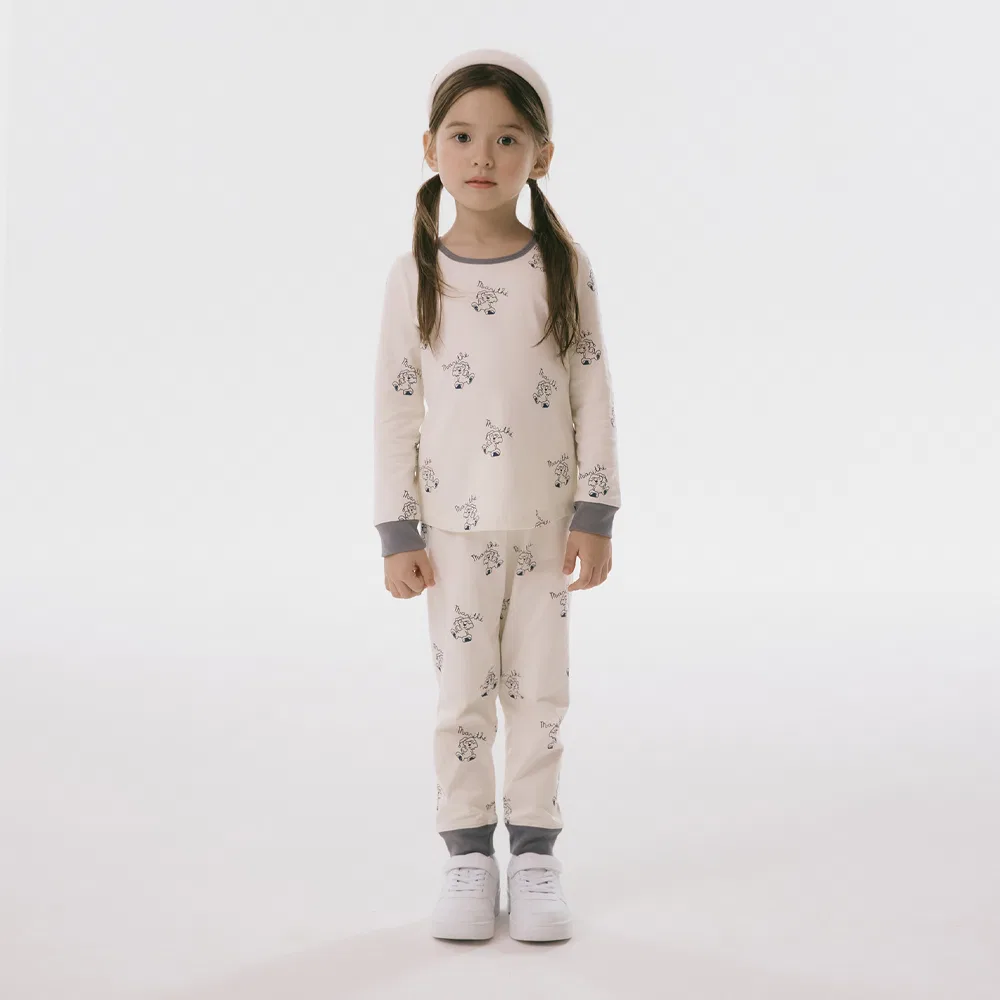 Детский комплект нижнего белья Enfant, кремовый, от Marithé Kids