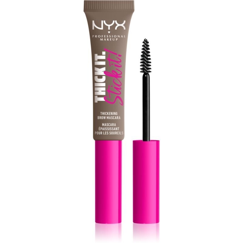 

NYX Professional Makeup Thick it Stick It Brow Mascara тушь для бровей оттенок 01 Taupe 7 мл