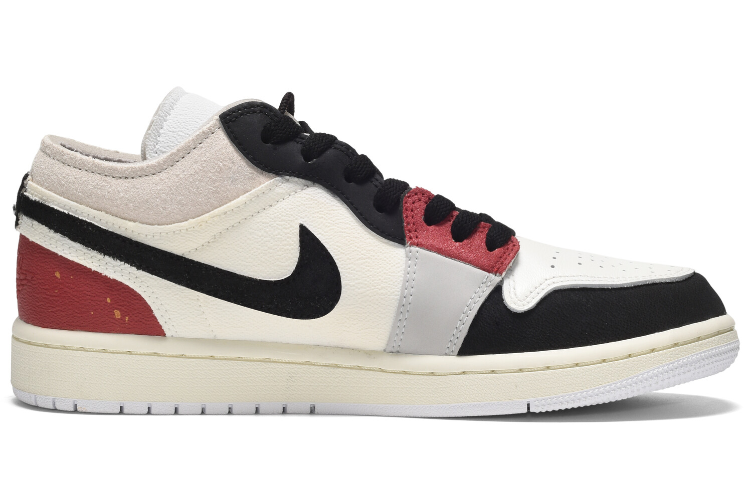 

Jordan Air Jordan 1 винтажные баскетбольные кроссовки мужские, Black/Red