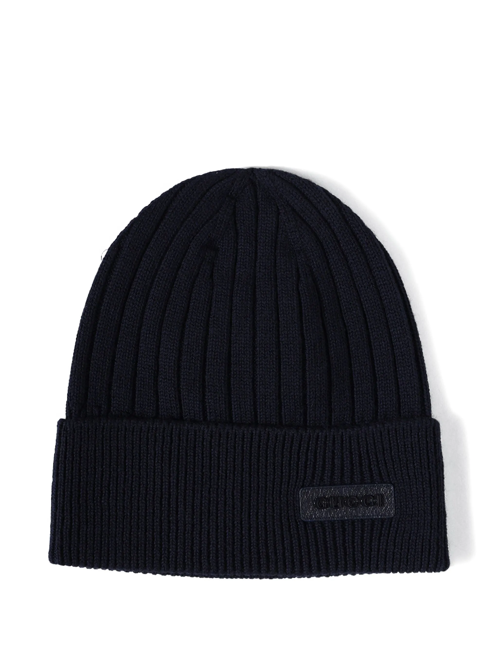 

Шапка бини в рубчик Gucci, синий