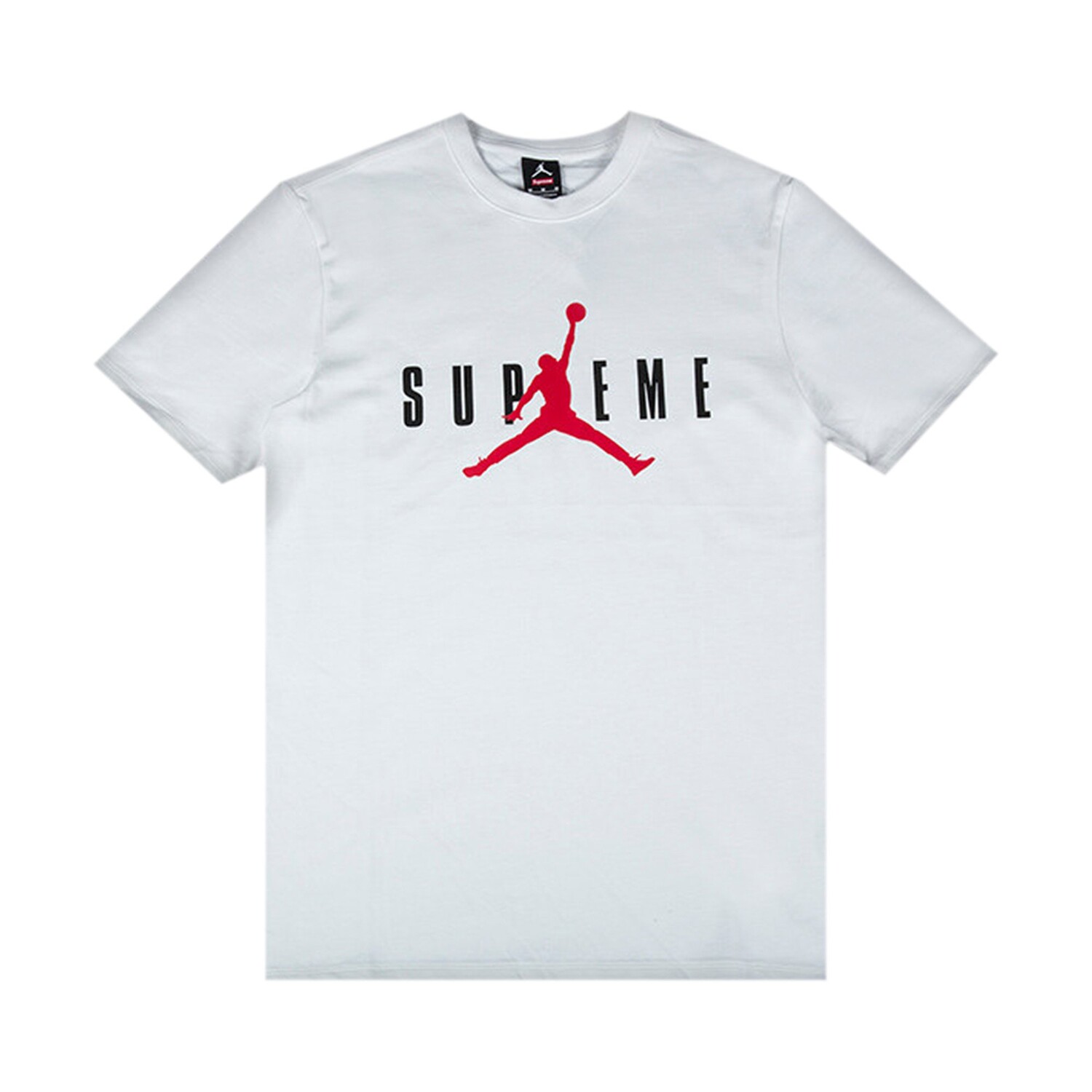 

Футболка Supreme x Jordan, белая, Белый, Футболка Supreme x Jordan, белая