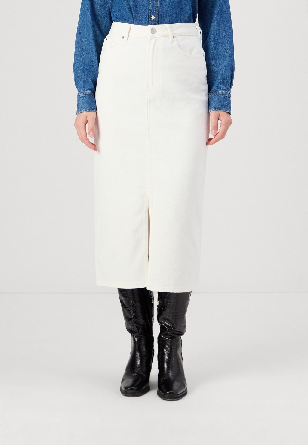 

Юбка-карандаш SKIRT Tommy Hilfiger, кремовый