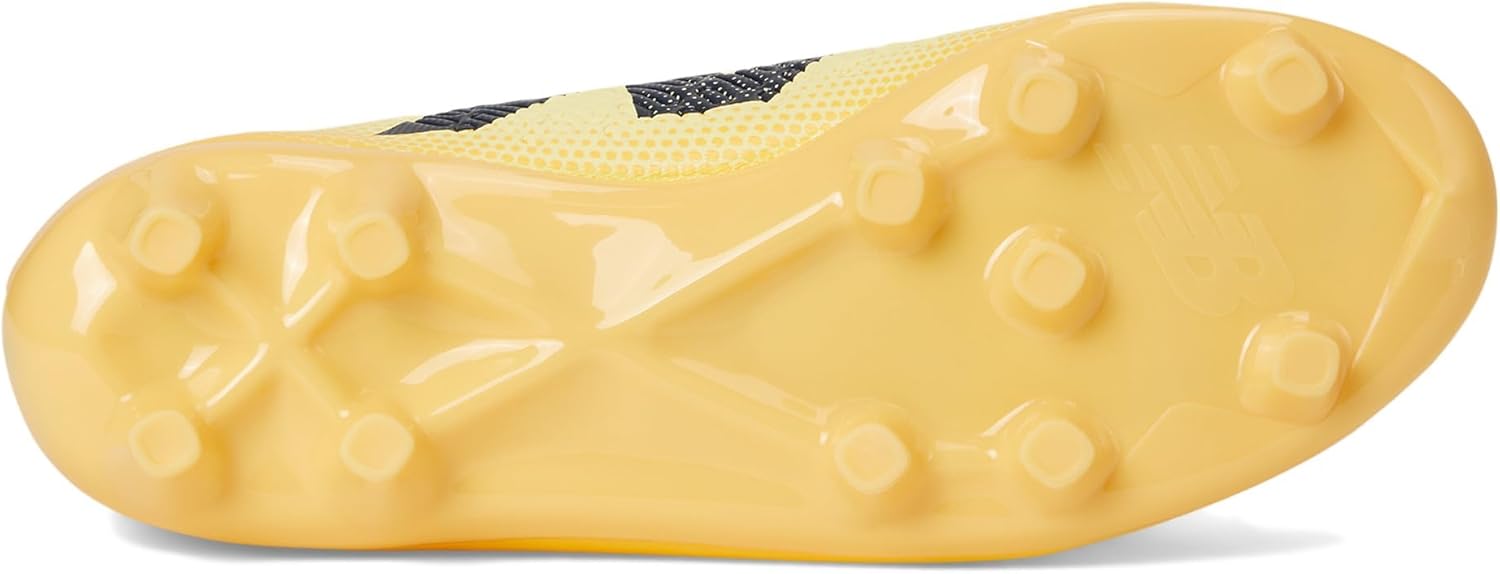 Детские кроссовки New Balance Tekela Magique Fg V4 (унисекс), Parchment/Clementine/Hot Mango — фото 3