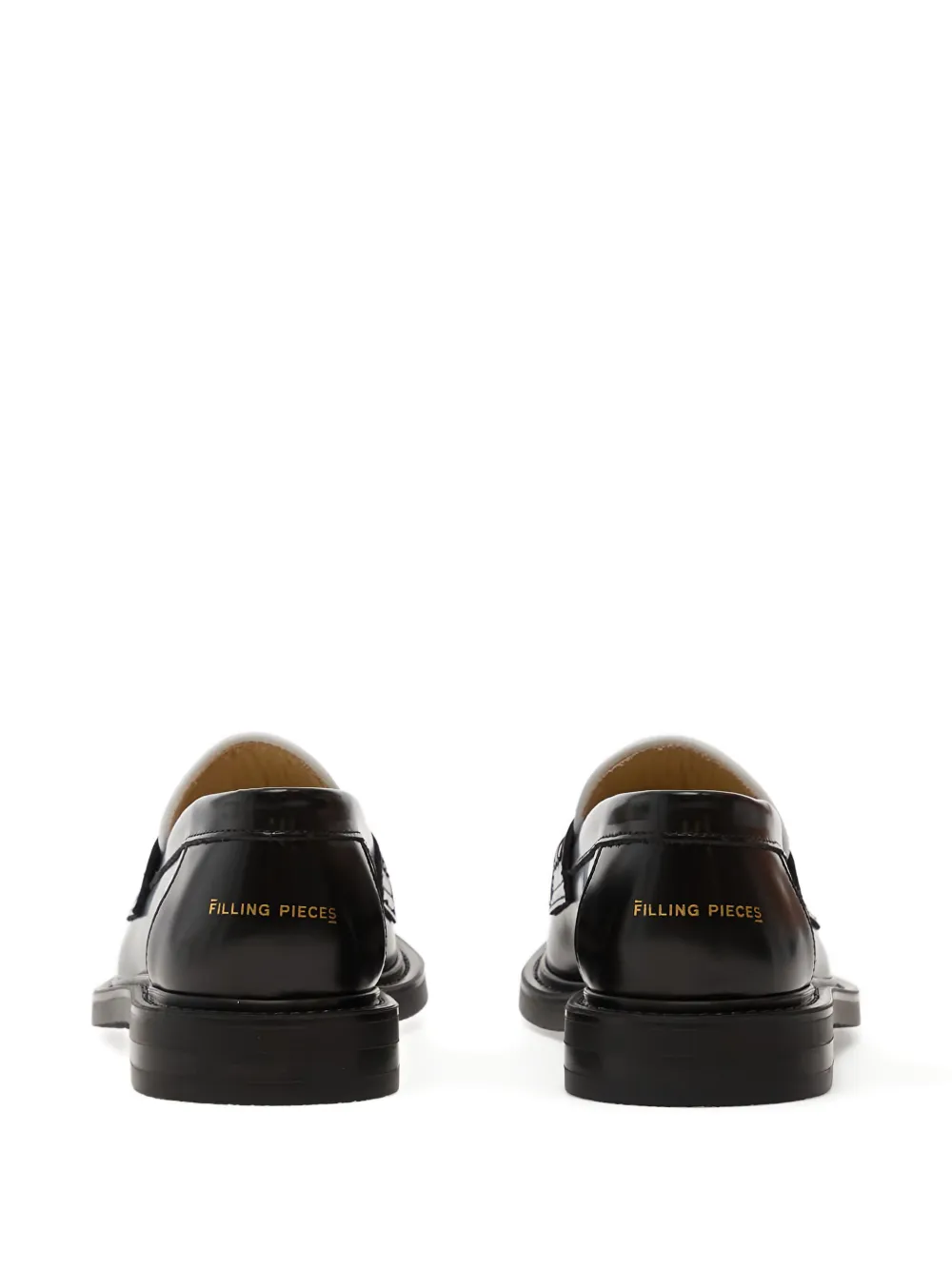 Лоферы Gowtu из цельного материала Filling Pieces, черный — фото 3