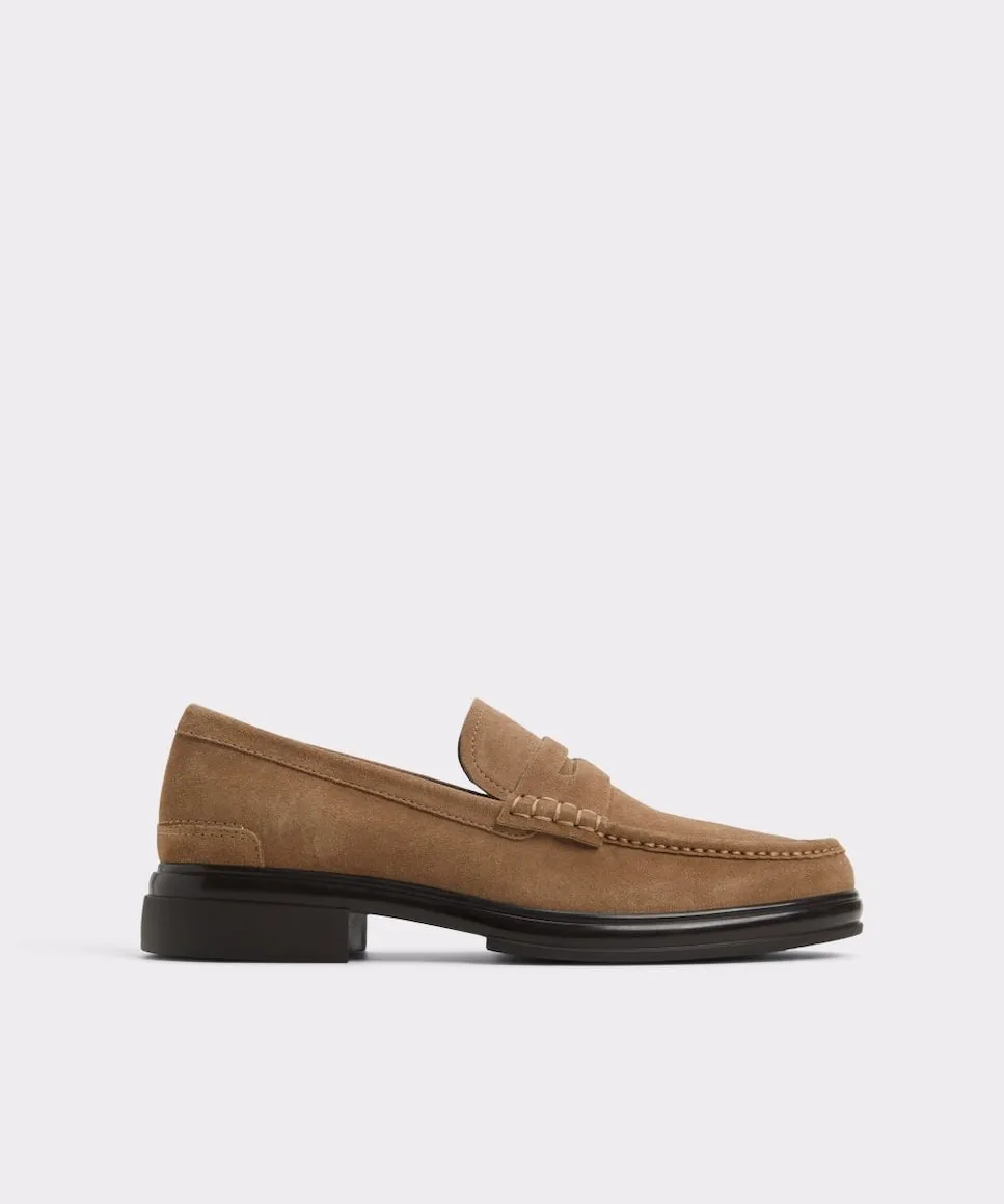 

Мужские кожаные мокасины с круглым носком Aldo, бежевый