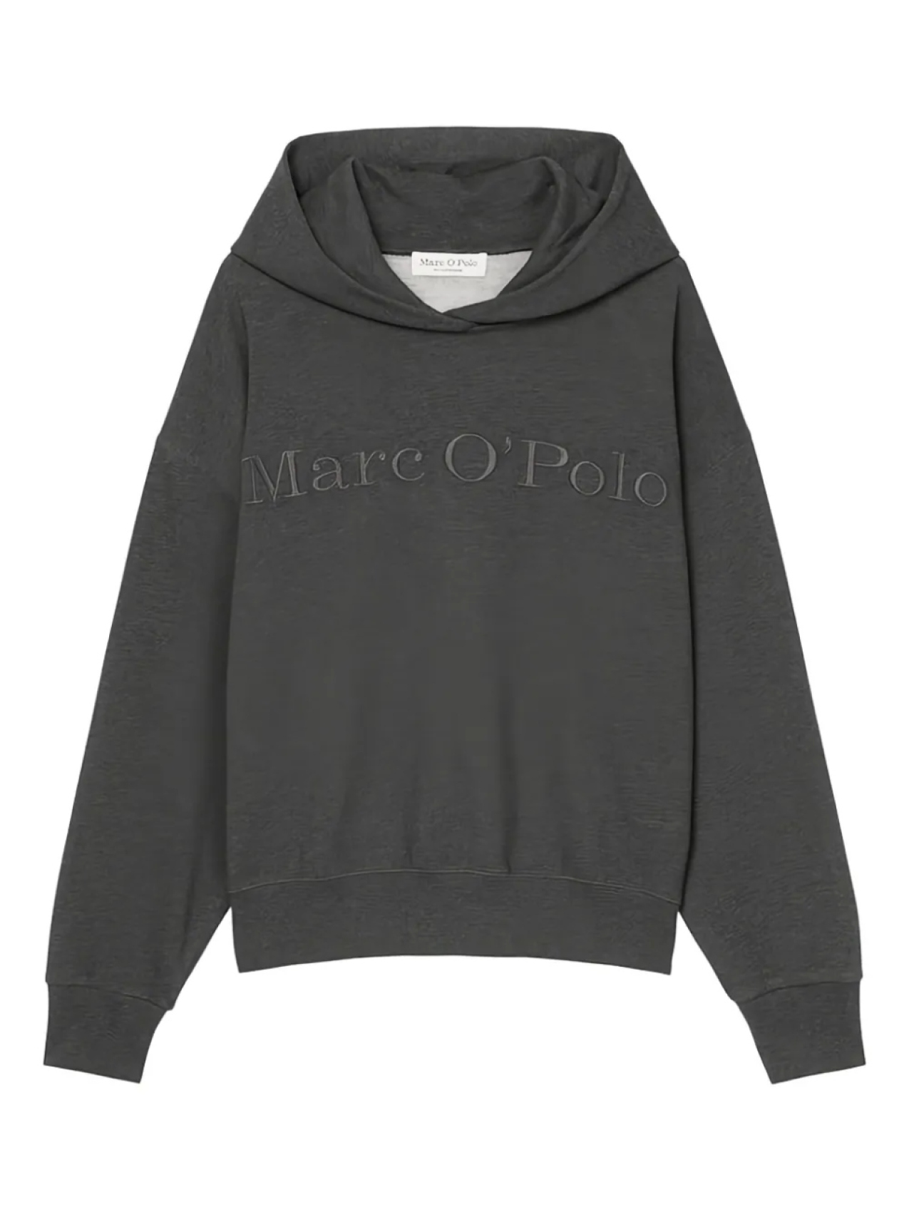 

Marc O'Polo худи с вышитым логотипом, серый