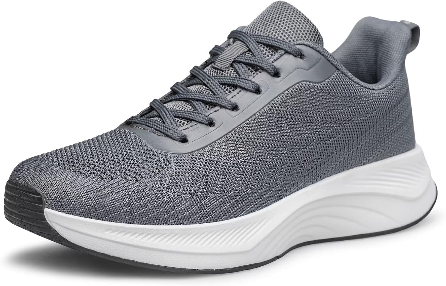 

Кроссовки ADQ для мужчин, для ходьбы и бега, повседневные, удобные, легкие и универсальные, темно-серый