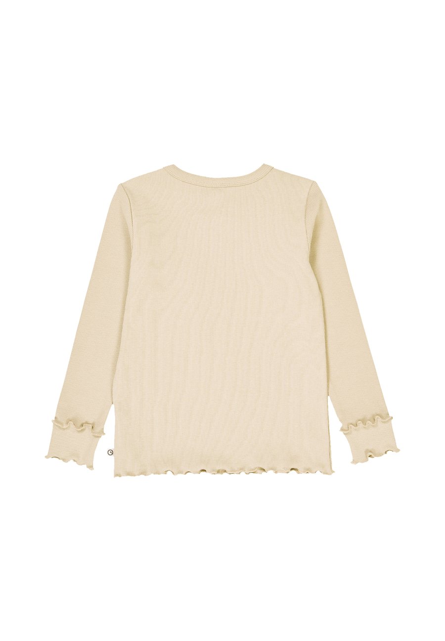 Топ Müsli by GREEN COTTON Long sleeved top, Oak/Beige — фото 2