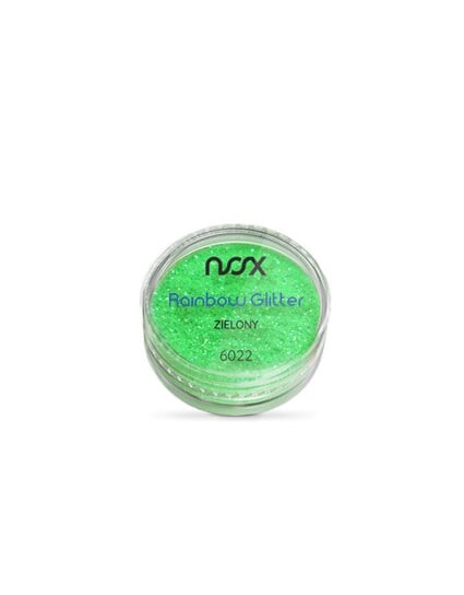 

6022 Радужные блестки NOX Зеленый 2 г