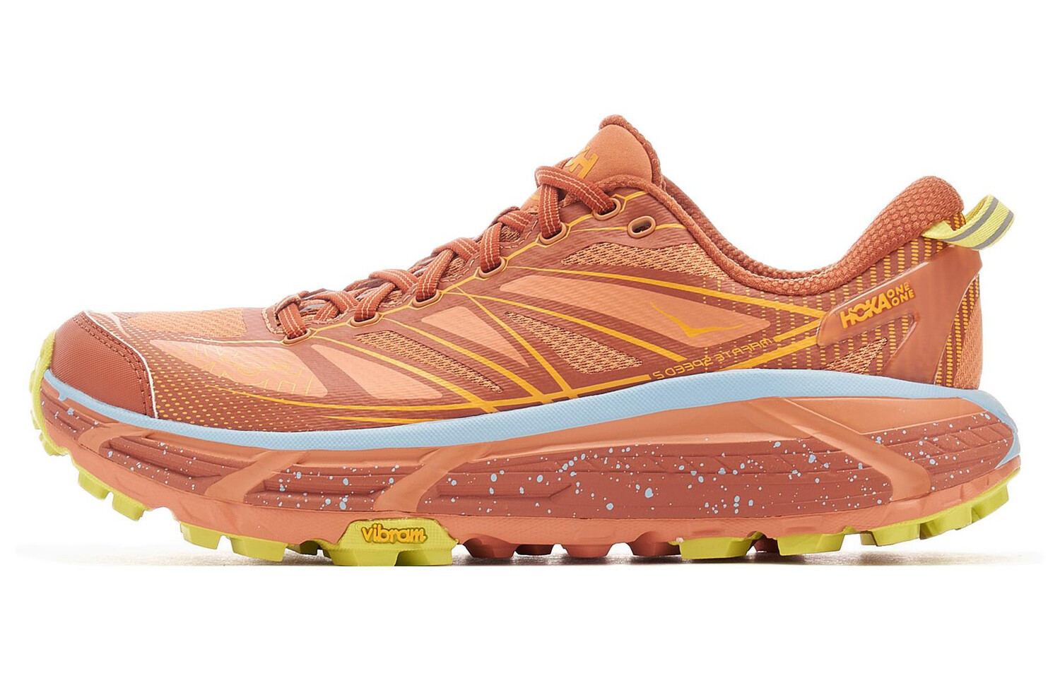 

Кроссовки HOKA со шнуровкой и панельным дизайном Hoka One One