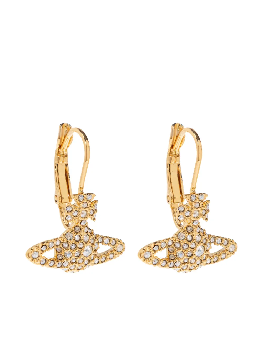 

Серьги с декором orb Vivienne Westwood, золотой