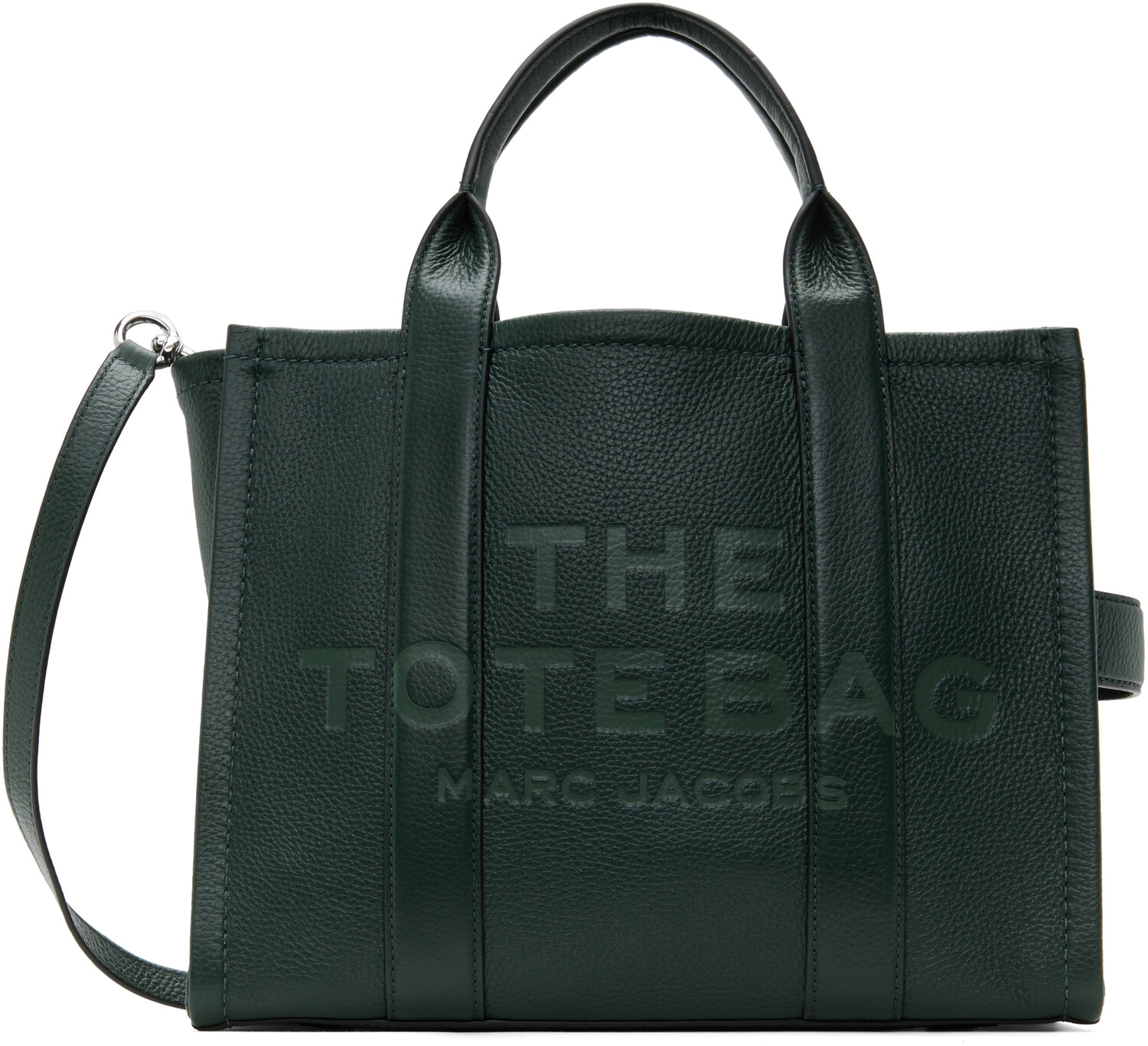 

Зеленая сумка-тоут «The Leather Medium» Marc Jacobs, Ivy, Зеленый, Зеленая сумка-тоут «The Leather Medium» Marc Jacobs, Ivy
